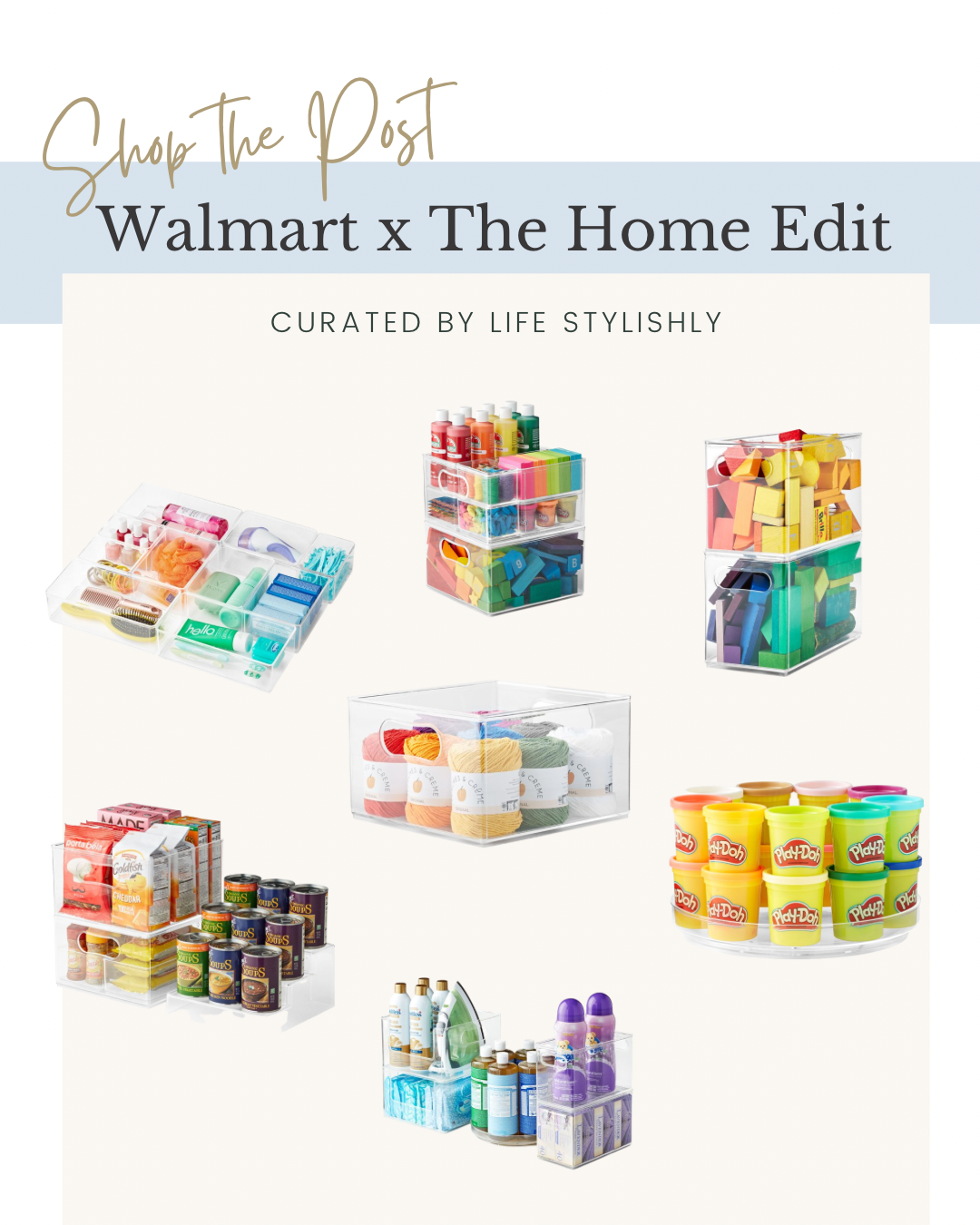The Home Edit and Walmart Bathroom Storage Solutions