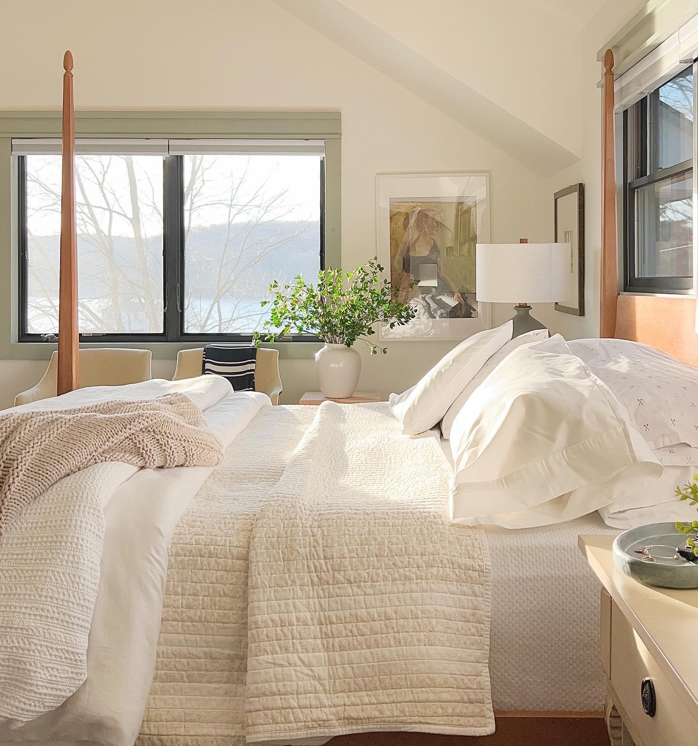 Neutral Bedroom, Target Studio McGee Bedding