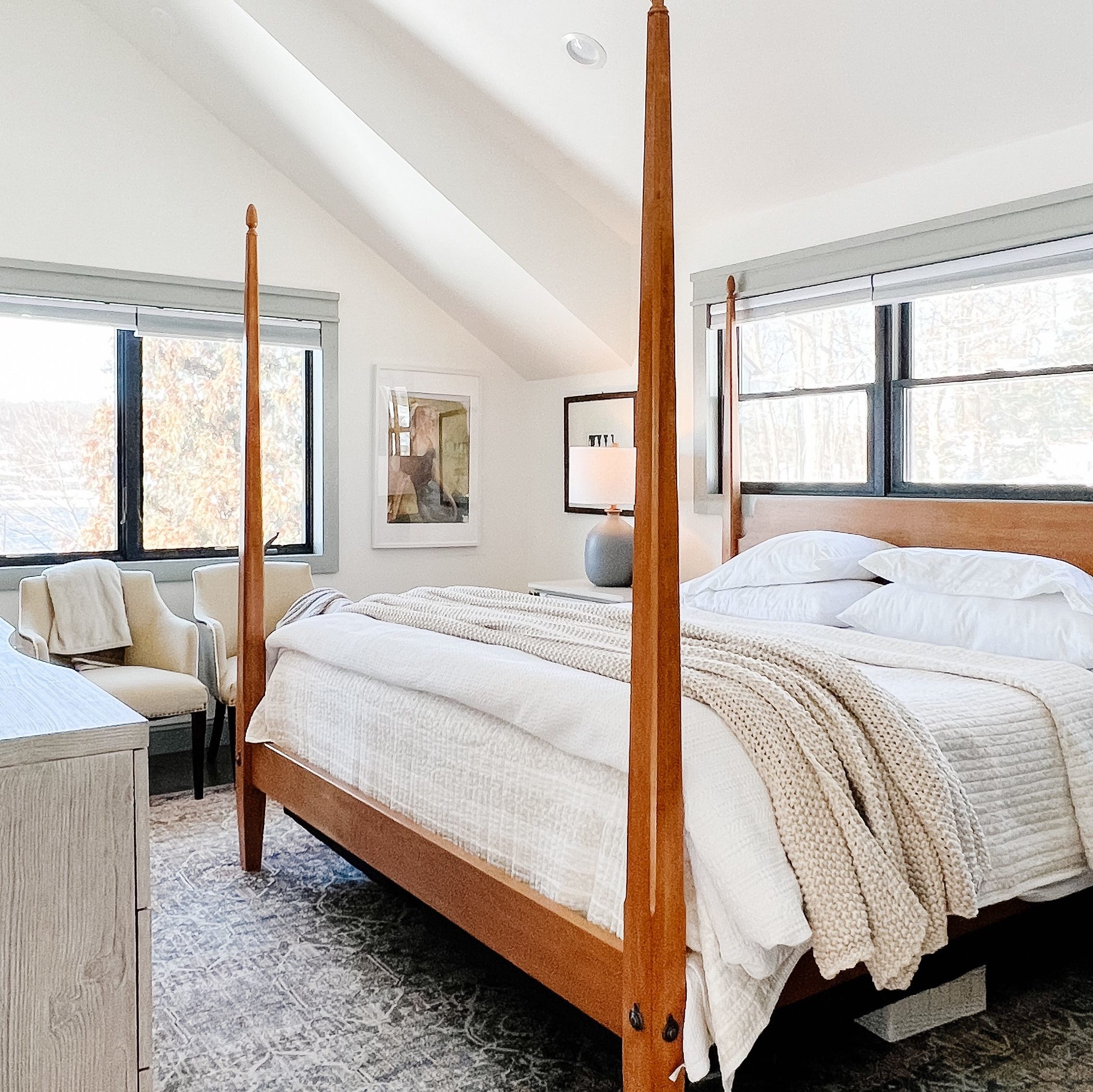 Neutral Bedroom, Target Studio McGee Bedding